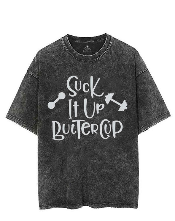 SUCK IT UP BETTERCUP VINTAGE GYM SHIRT