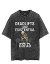 DEADLIFTS AND EXISTENTIAL DREAD VINTAGE GYM SHIRT