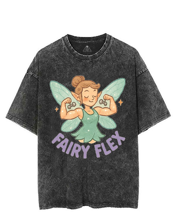 FAIRY FLEX VINTAGE GYM SHIRT