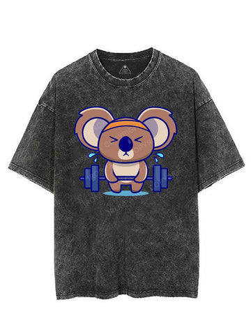 KOALA POWER VINTAGE GYM SHIRT