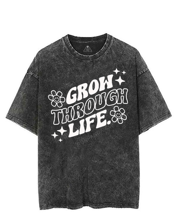 GROW THROUGH LIFE VINTAGE GYM SHIRT