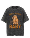 HEAVY WEIGHT BABY VINTAGE GYM SHIRT