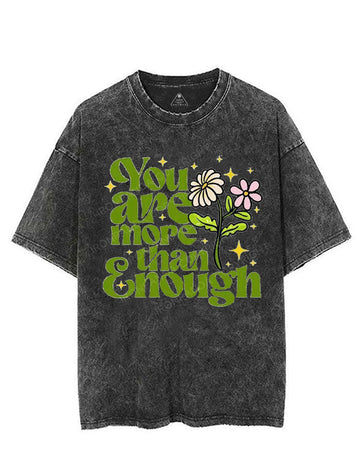 YOU ARE MORE THAN ENOUGH VINTAGE GYM SHIRT