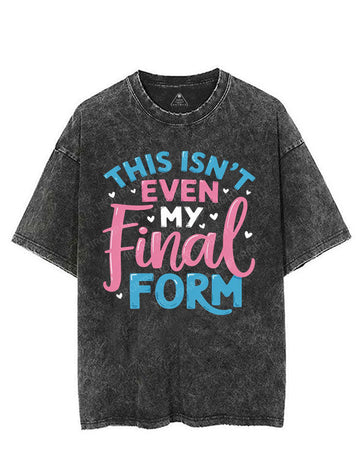 THIS ISN'T EVEN MY FINAL FORM VINTAGE GYM SHIRT