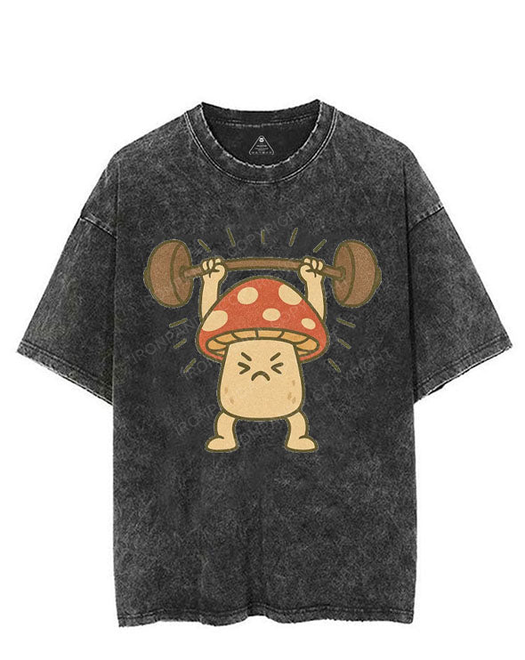 MUSHROOM GAINS VINTAGE GYM SHIRT