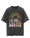 BE THE LIGHT VINTAGE GYM SHIRT