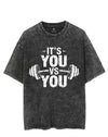IT'S YOU VS YOU VINTAGE GYM SHIRT