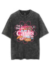 I'M A SLUT FOR CARBS VINTAGE GYM SHIRT