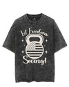 LET FREEDOM SWING! VINTAGE GYM SHIRT