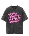 VERY DEMURE VERY MINDFUL VINTAGE GYM SHIRT