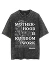 MOTHERHOOD IS KINGDOM WORK VINTAGE GYM SHIRT