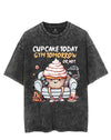CUPCAKE TODAY GYM TOMORROW OR NOT VINTAGE GYM SHIRT