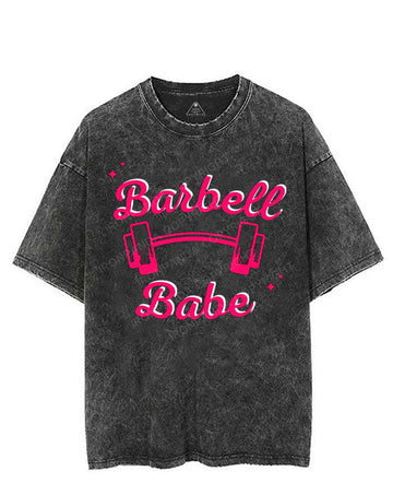 BARBELL BABE VINTAGE GYM SHIRT