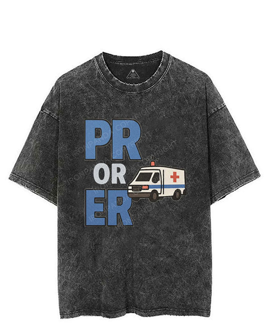 PR OR ER VINTAGE GYM SHIRT