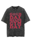 GOOD DAY MEANS GYM DAY VINTAGE GYM SHIRT