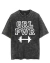 GRL PWR VINTAGE GYM SHIRT