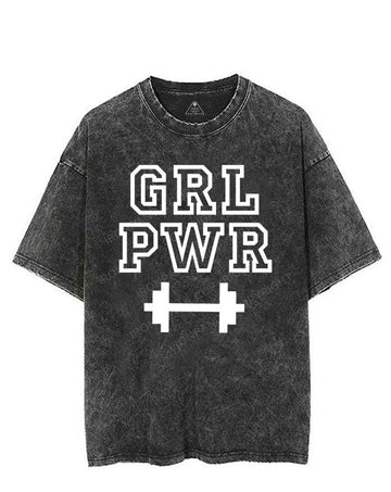 GRL PWR VINTAGE GYM SHIRT