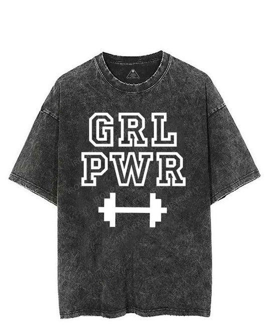 GRL PWR VINTAGE GYM SHIRT