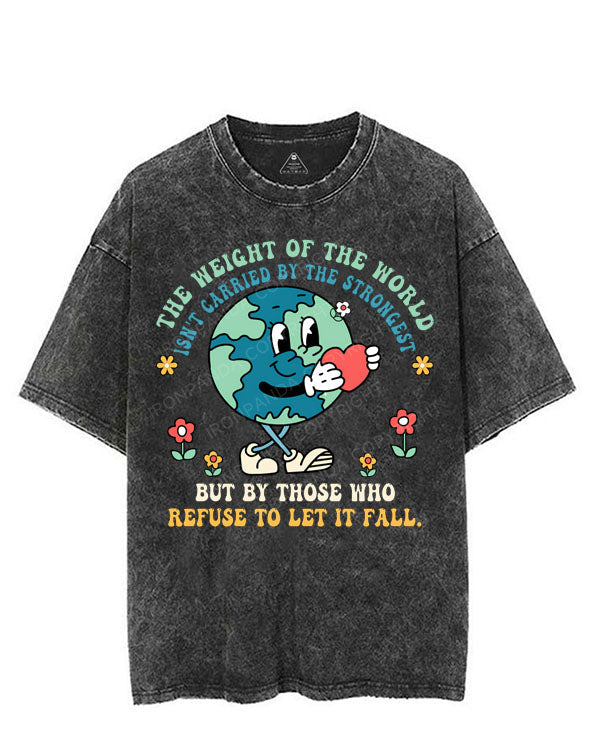 THE WEIGHT OF THE WORLD VINTAGE GYM SHIRT