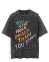 YOU HAVE MORE IMPACT THAN YOU KNOW VINTAGE GYM SHIRT