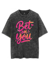 BET ON YOU VINTAGE GYM SHIRT