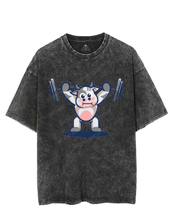 MILK YOUR MUSCLES! VINTAGE GYM SHIRT