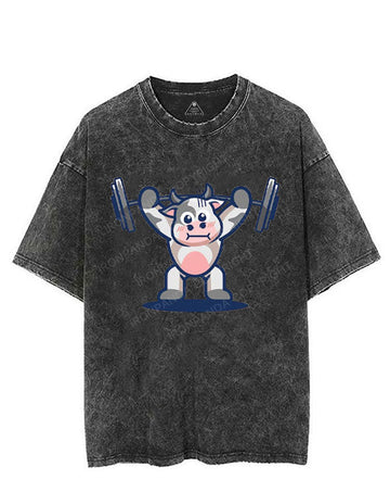 MILK YOUR MUSCLES! VINTAGE GYM SHIRT