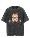 PURRFECT DEADLIFT VINTAGE GYM SHIRT