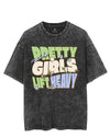 PRETTY GIRLS LIFT HEAVY VINTAGE GYM SHIRT