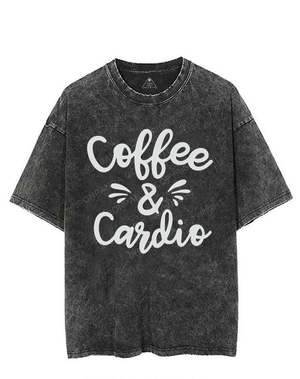COFFEE & CARDIO VINTAGE GYM SHIRT