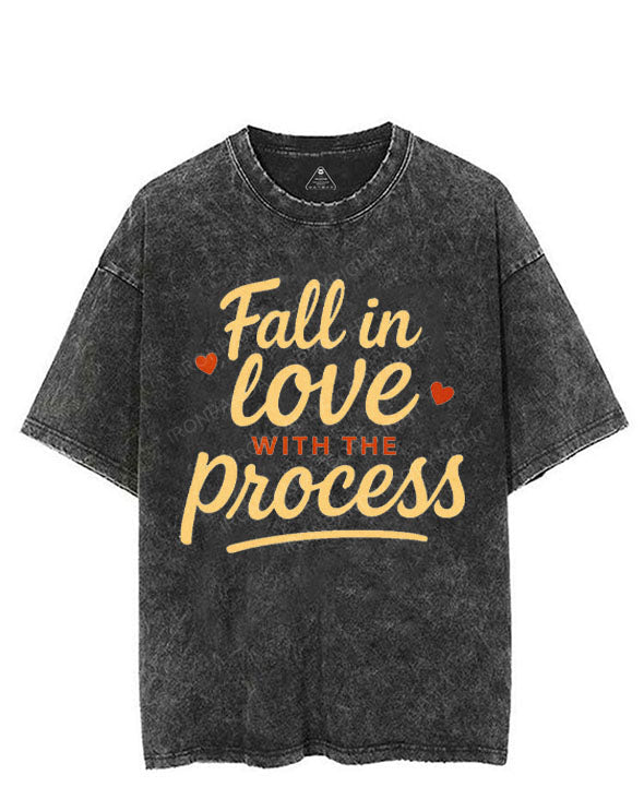 FALL IN LOVE WITH THE PROCESS VINTAGE GYM SHIRT