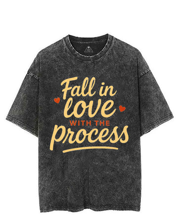 FALL IN LOVE WITH THE PROCESS VINTAGE GYM SHIRT