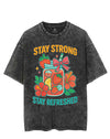 STAY STRONG STAY REFRESHED VINTAGE GYM SHIRT