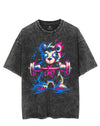 BEAR GAINS VINTAGE GYM SHIRT