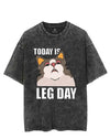 TODAY IS LEG DAY VINTAGE GYM SHIRT