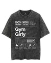GYM GIRLY VINTAGE GYM SHIRT