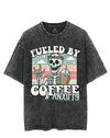 FUELED BY COFFEE & ANXIETY VINTAGE GYM SHIRT
