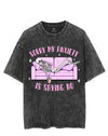 SORRY MY ANXIETY IS SAYING NO VINTAGE GYM SHIRT