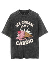 ICE CREAM IS MY CARDIO VINTAGE GYM SHIRT