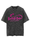 BARBELL BABE BUILDING BEAUTIFUL BODIES VINTAGE GYM SHIRT
