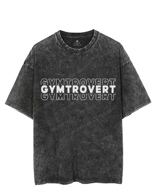 GYMTROVERT VINTAGE GYM SHIRT
