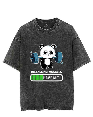BENCH PANDA Vintage Gym Shirt