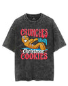 Christmas Gingerbread Man VINTAGE GYM SHIRT