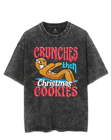 Christmas Gingerbread Man VINTAGE GYM SHIRT