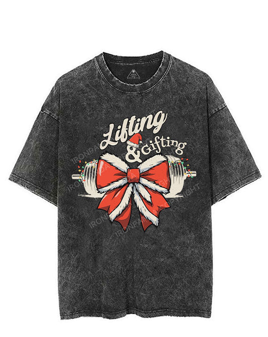LIFTING & GIFTING VINTAGE GYM SHIRT