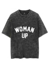 Woman Up Vintage Gym Shirt