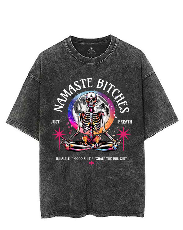 Namaste Bitches VINTAGE GYM SHIRT