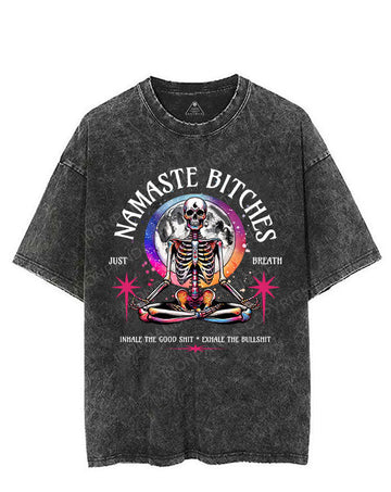 Namaste Bitches VINTAGE GYM SHIRT