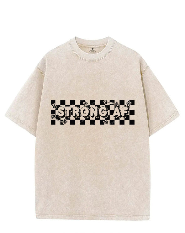 STRONG AF VINTAGE GYM SHIRT