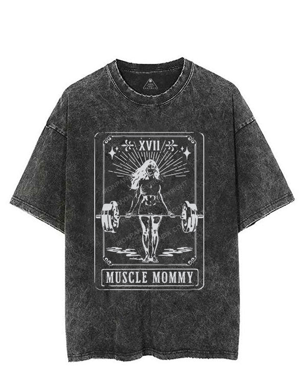 Tarot Card Muscle Mommy Vintage Gym Shirt
